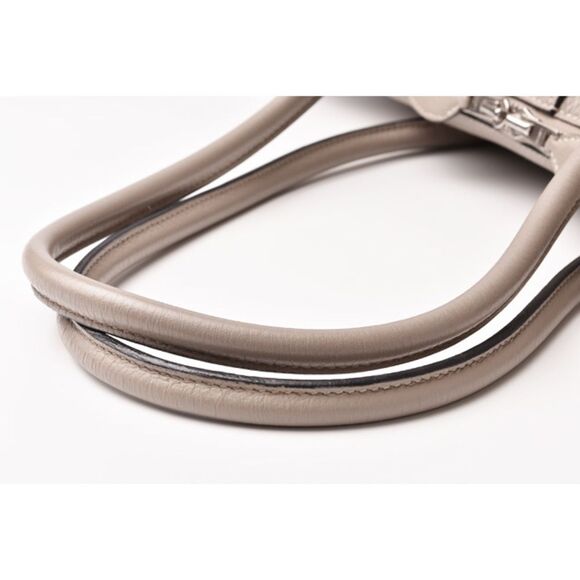 Hermes Tote Bag Taurillon Clemence Light Gray - Picture 6 of 8